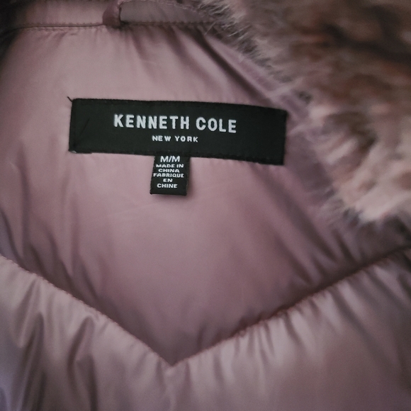 Kenneth Cole Faux Fur Puffer Jacket - Picture 9 of 12